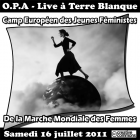O.P.A. (Orchestre Poétique d'Avant-guerre - Bordeaux) Live à Terre Blanque (2011) [Pochette recto]