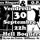 O.P.A. (Orchestre Poétique d'Avant-guerre) Affiche concert Hell Boqueron (Bordeaux / 2011)