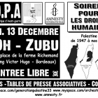 O.P.A. (Orchestre Poétique d'Avant-guerre - Bordeaux) Affiche concert au Z'Ubu (2008)