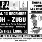 O.P.A. (Orchestre Poétique d'Avant-guerre - Bordeaux) Affiche concert au Z'Ubu (2008)