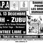 O.P.A. (Orchestre Poétique d'Avant-guerre - Bordeaux) Affiche concert au Z'Ubu (2008)